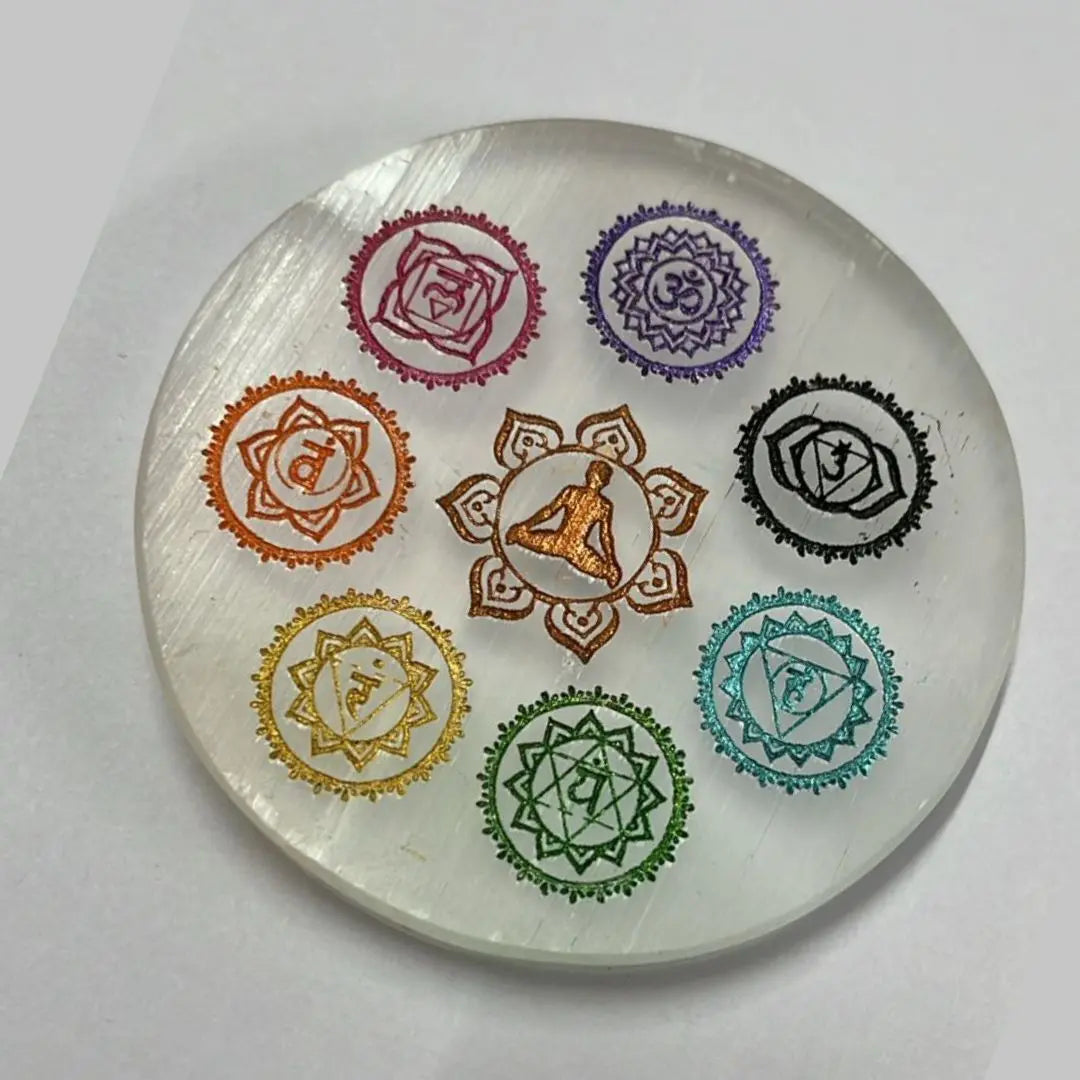Zodiac Selenite Plate | Charging