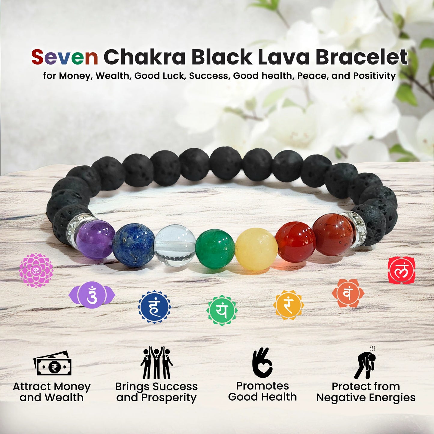 7 Chakra Bracelet | Universal