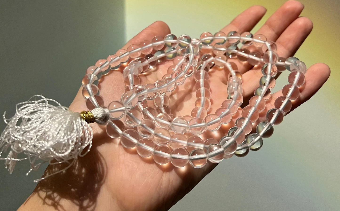 Clear Quartz Mala