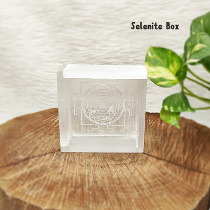 Selenite Box for Cleansing & Charging Bracelets