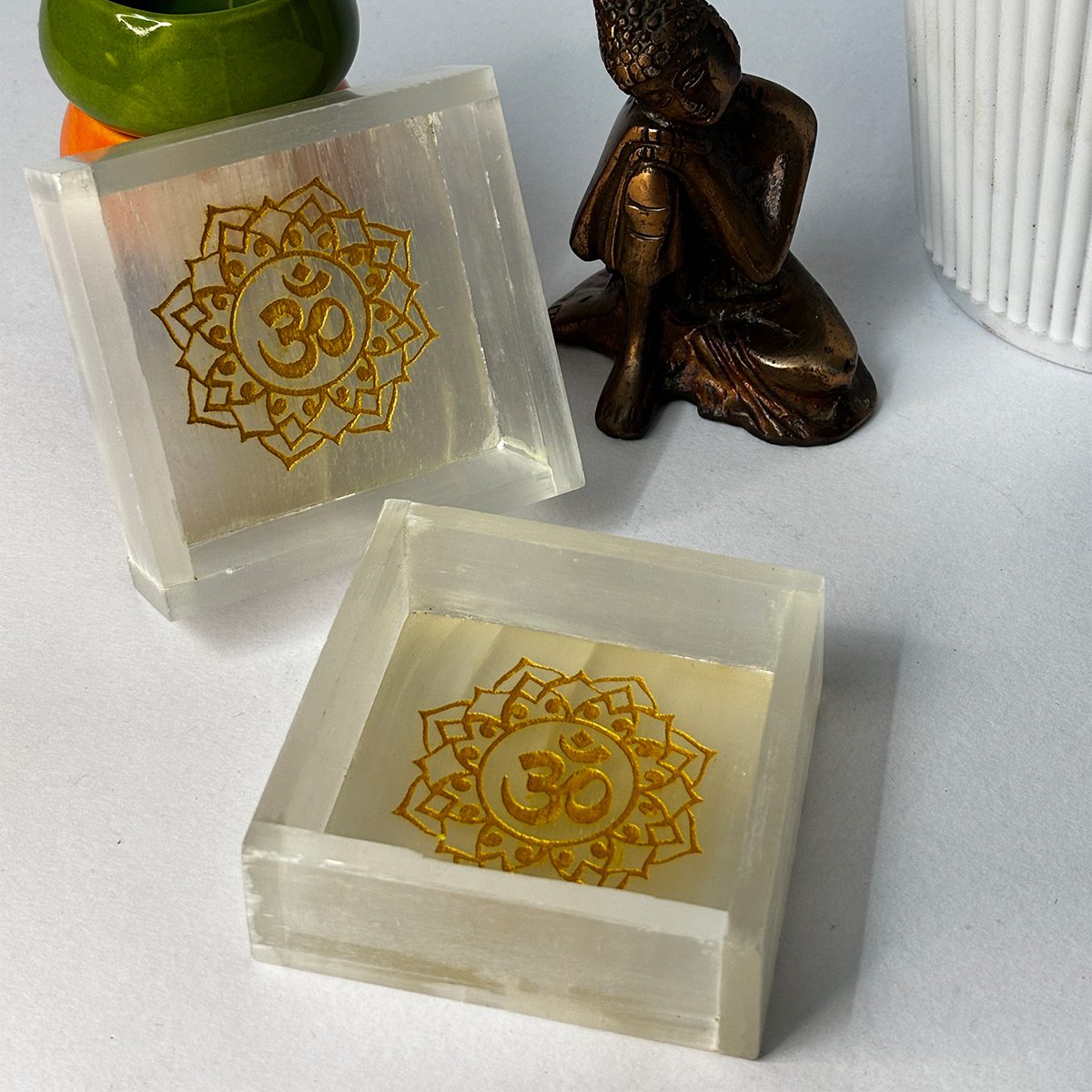 Selenite Box for Cleansing & Charging Bracelets