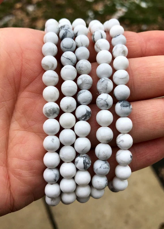 Howlite Bracelet - To Reduce Anger & Anxiety