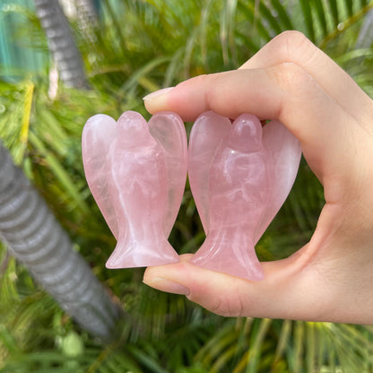Rose Quartz Angel