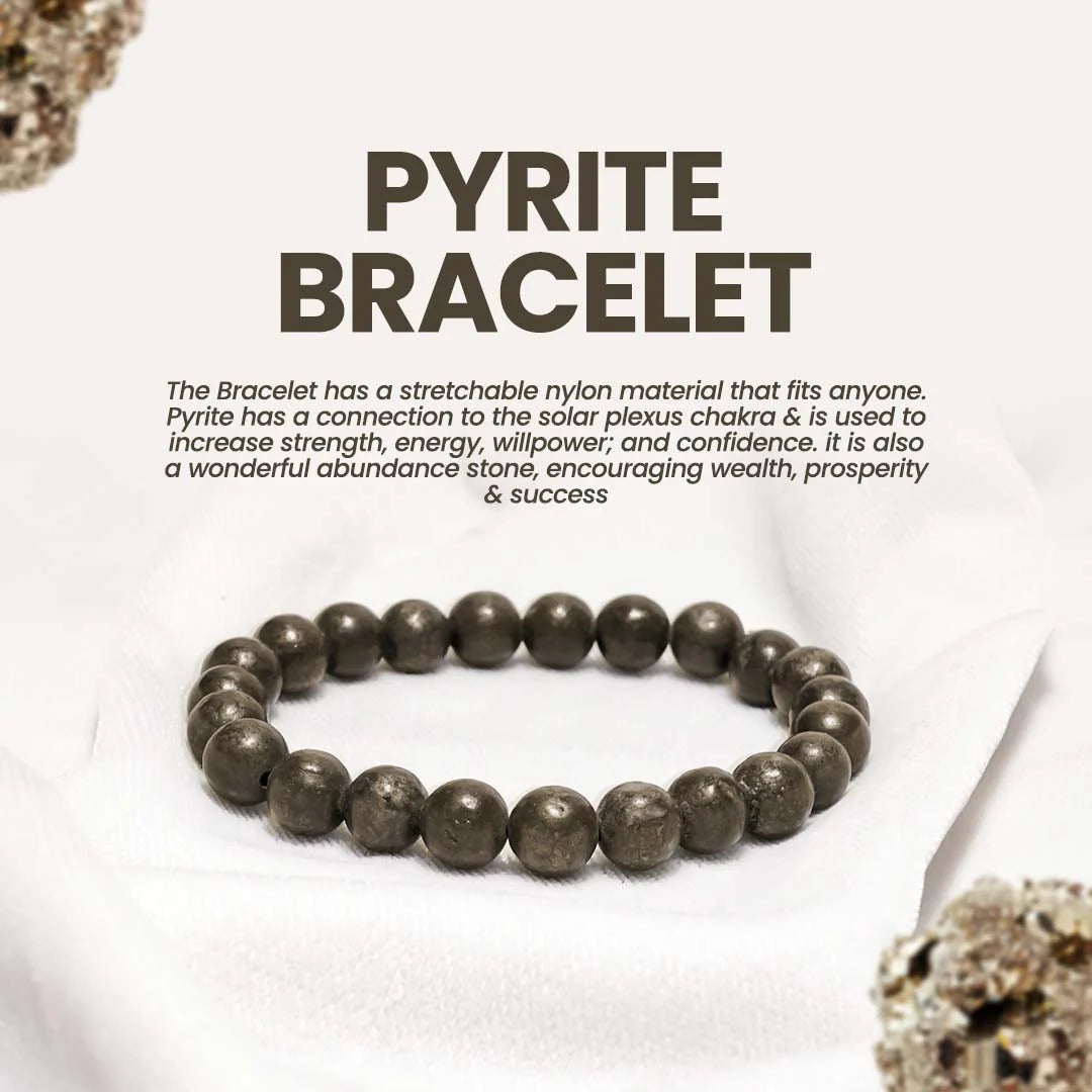 Pyrite Bracelet  -  Money Attraction