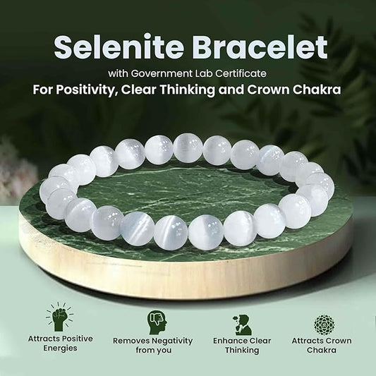 Selenite Bracelet | Cleansing