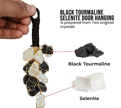 Selenite Door Hanging  - Set of 2