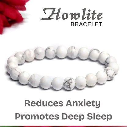 Howlite Bracelet - To Reduce Anger & Anxiety