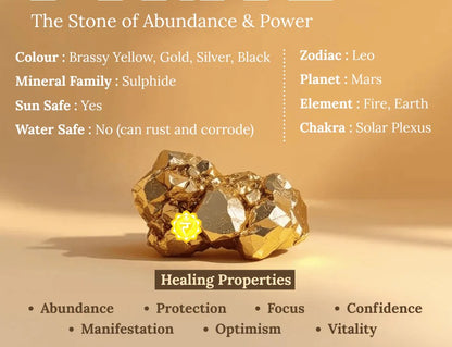 Pyrite Cluster - Financial Abundance