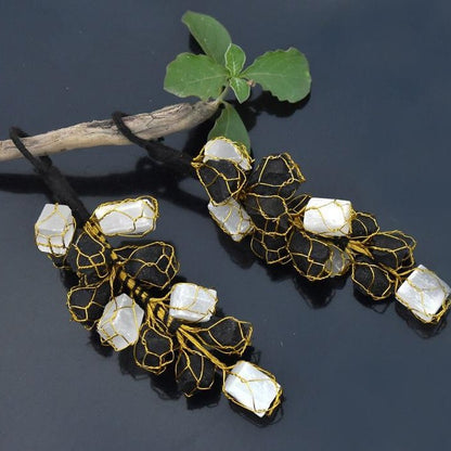 Selenite Door Hanging  - Set of 2