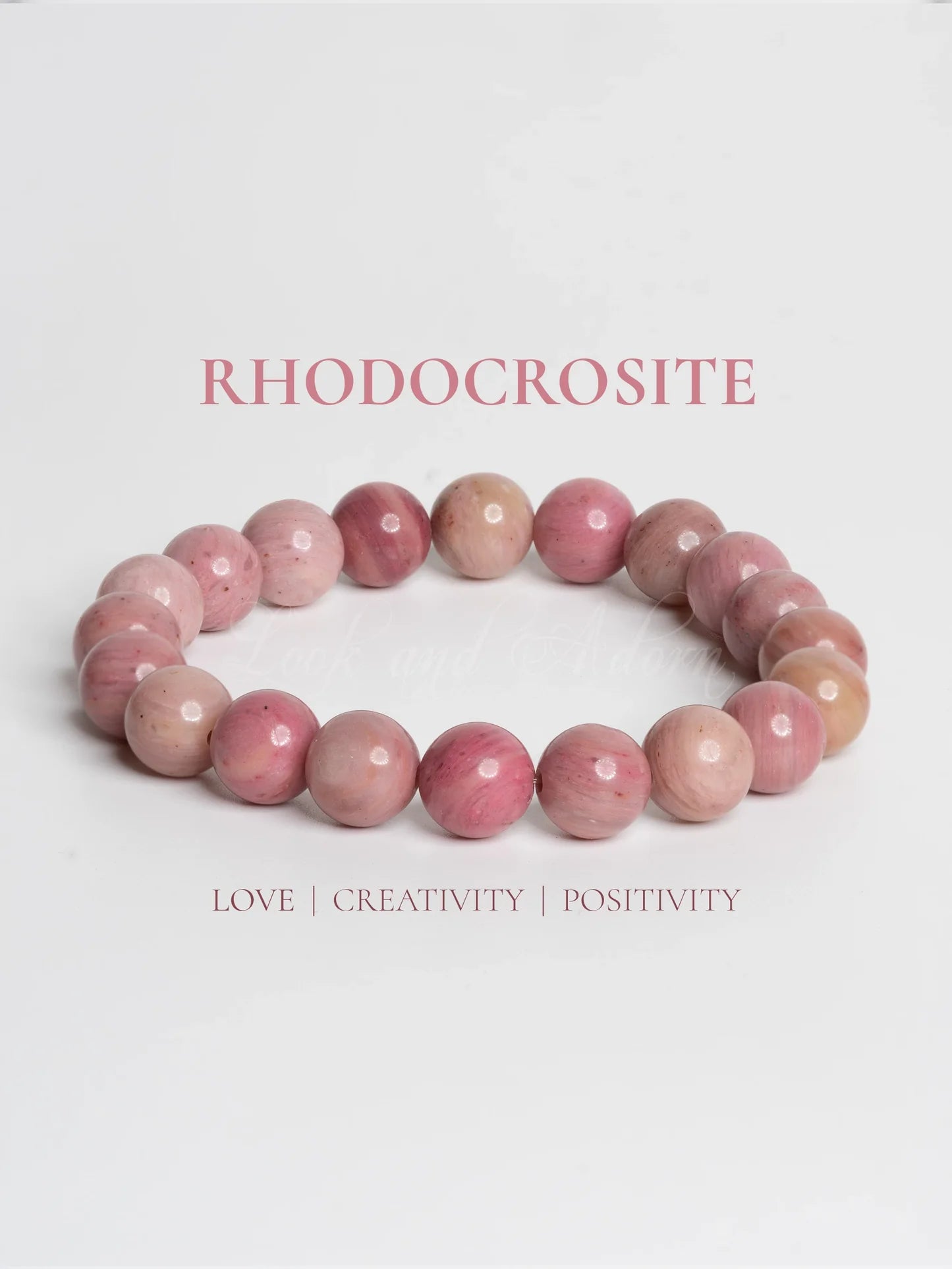 Rhodochrosite Bracelet