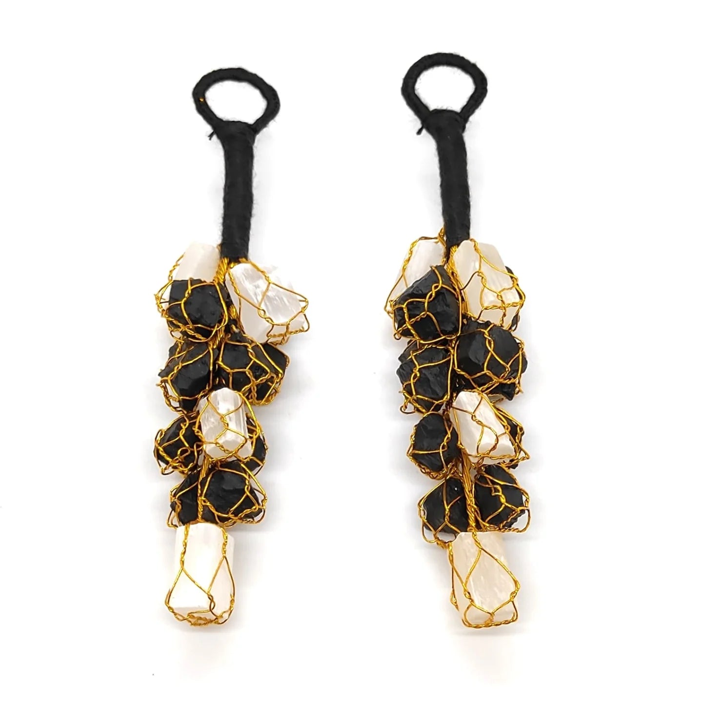 Selenite Door Hanging  - Set of 2