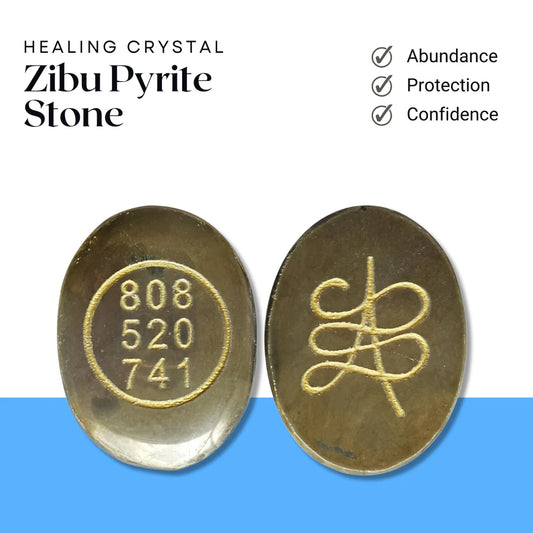 Pyrite Zibu Coin -  2 Pcs