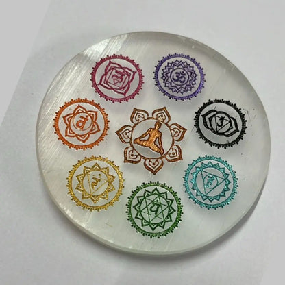 Zodiac Selenite Plate | Charging