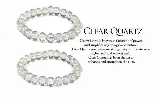 Clear Quartz | Clarity & Positivity Bracelet
