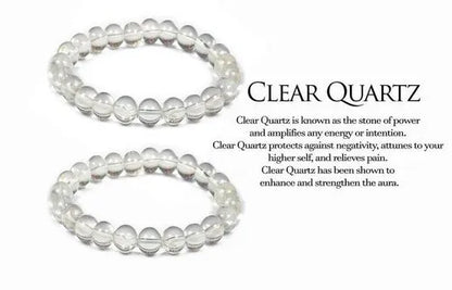 Clear Quartz | Clarity & Positivity Bracelet