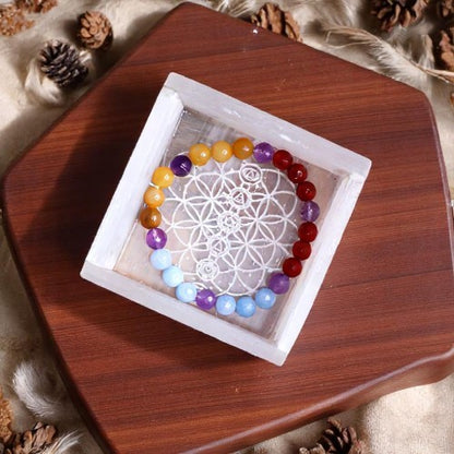 Selenite Box for Cleansing & Charging Bracelets